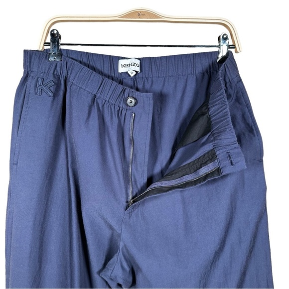 KENZO Embroidered Logo Straight Leg Pants - Picture 9 of 12